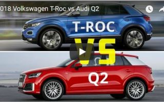 Сравнение: Volkswagen T-Roc VS Audi Q2