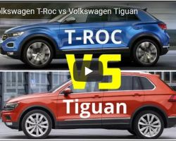 Сравнение Volkswagen T-Roc VS Volkswagen Tiguan
