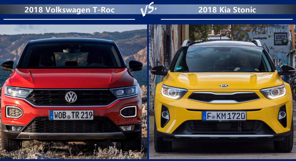 VW-T-Roc vs Kia-Stonic Цены